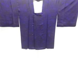 アンティーク　錦紗花模様道行コート